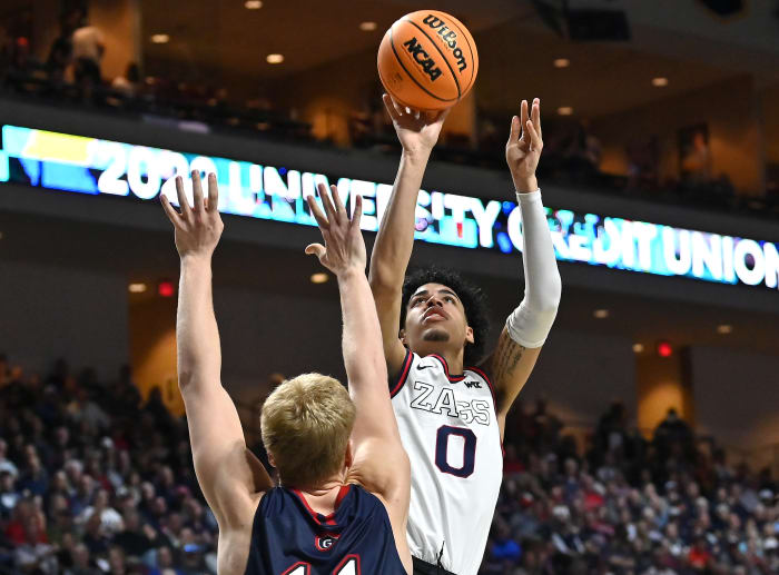 Strawther is the second Gonzaga player this year to announce their decision to leave college for the NBA draft.